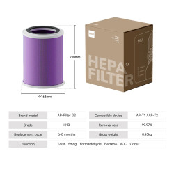 Filtro HEPA MIUI H13: Aire limpio, comodidad pura
